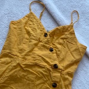 American eagle yellow sundress